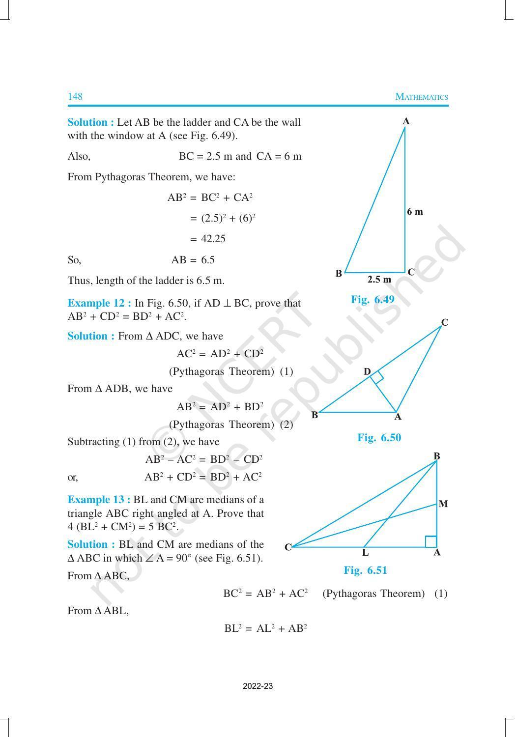 NCERT Book for Class 10 Maths Chapter 6 Triangles - Page 32