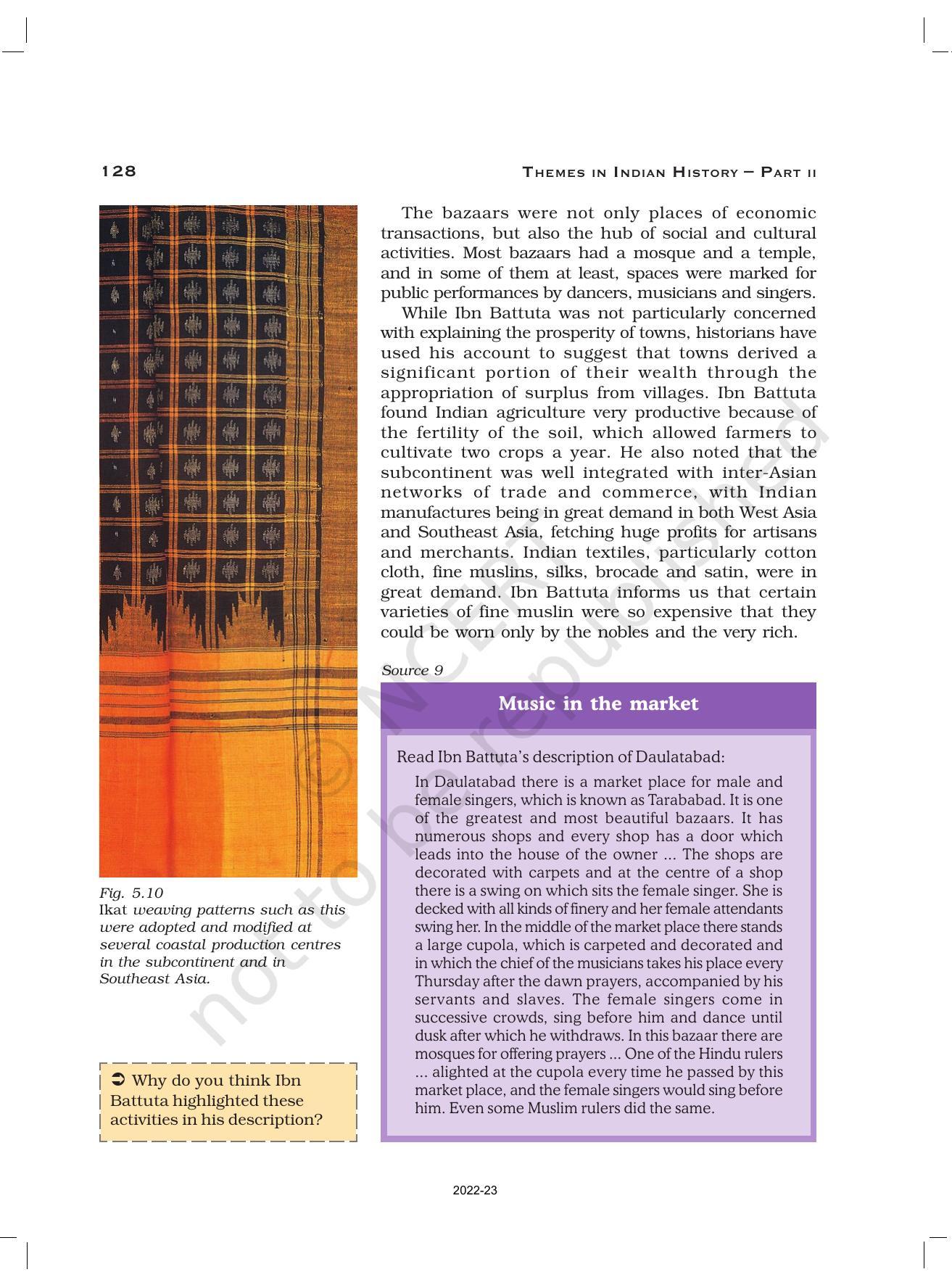 NCERT Book for Class 12 History (Part-1) Chapter 5 Through the Eyes of Travellers - Page 14