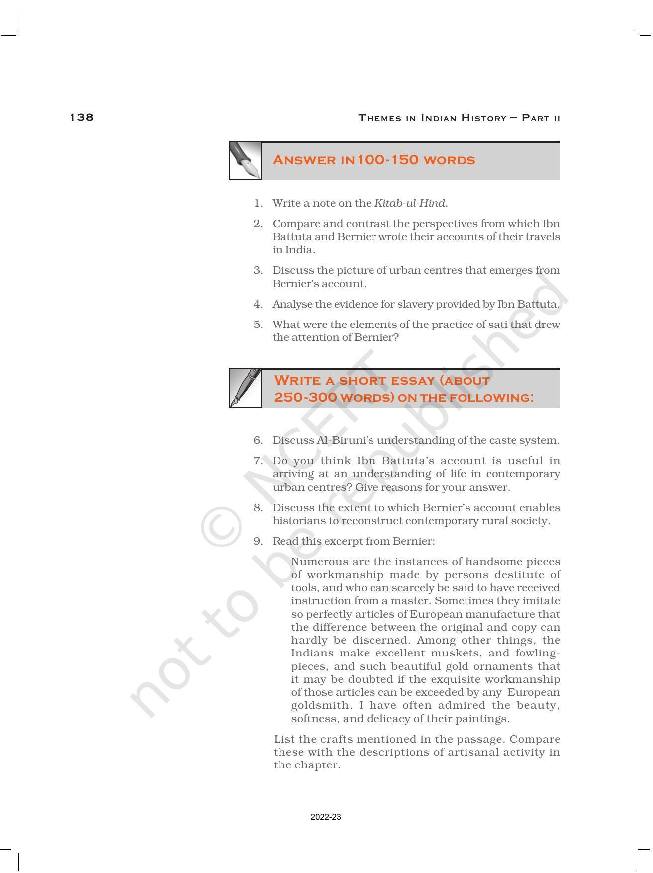 NCERT Book for Class 12 History (Part-1) Chapter 5 Through the Eyes of Travellers - Page 24