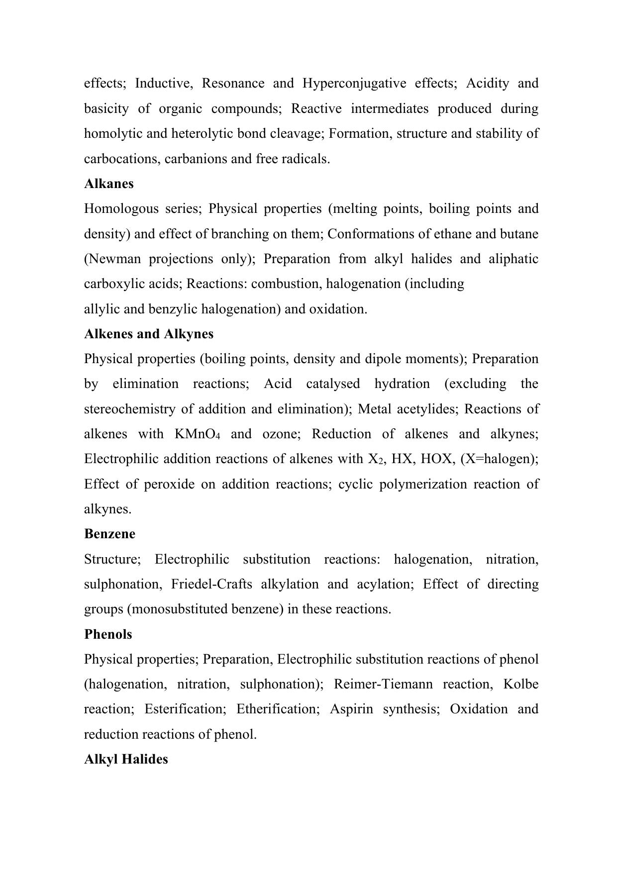 JEE Advanced Syllabus 2025 - Page 6
