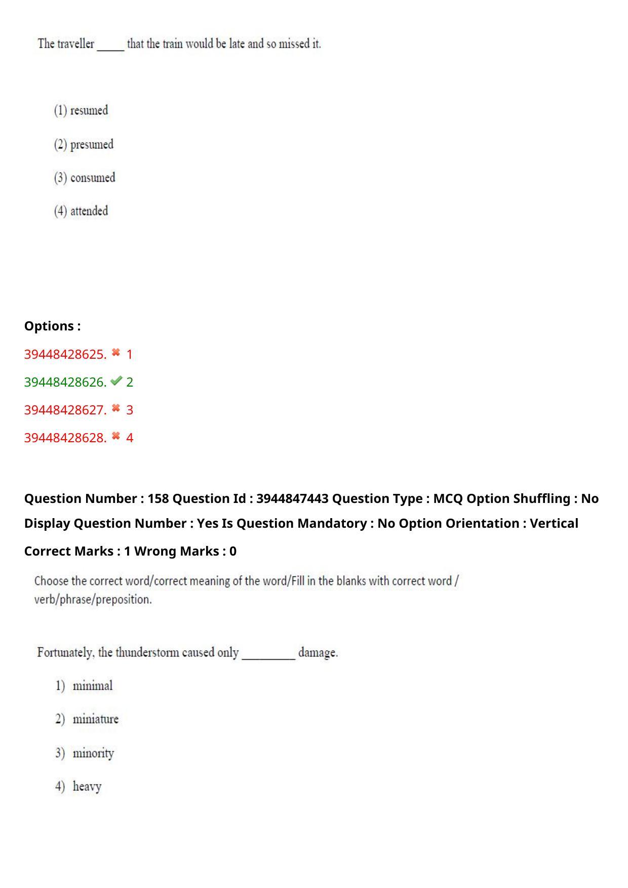 TS ICET 2021 Question Paper 2 - Aug 19, 2021	 - Page 157