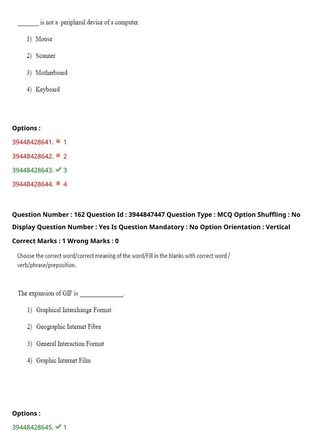 TS ICET 2021 Question Paper 2 - Aug 19, 2021	 - Page 160