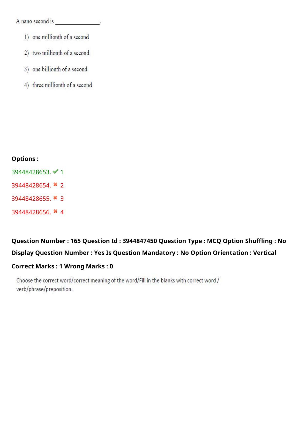 TS ICET 2021 Question Paper 2 - Aug 19, 2021	 - Page 162