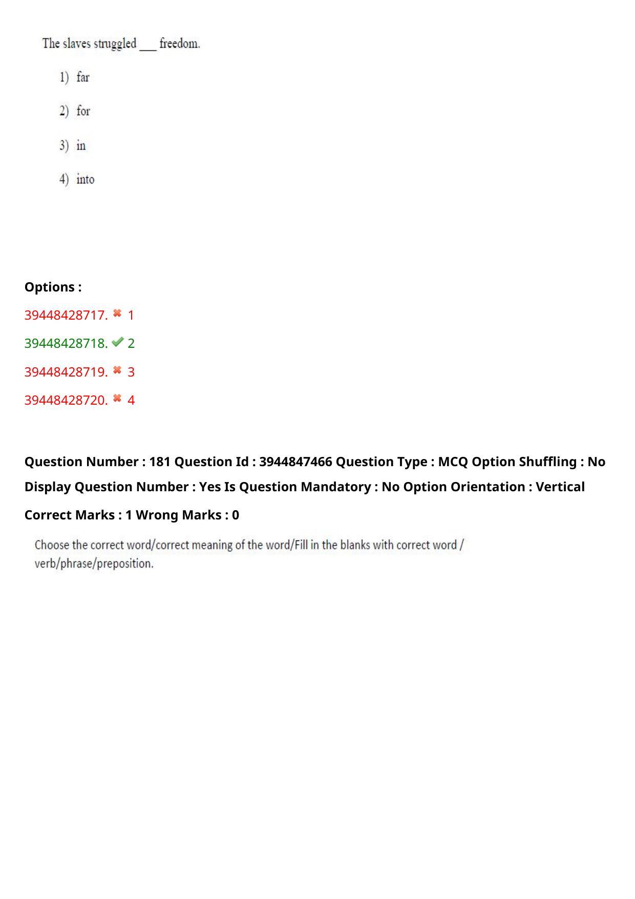 TS ICET 2021 Question Paper 2 - Aug 19, 2021	 - Page 176