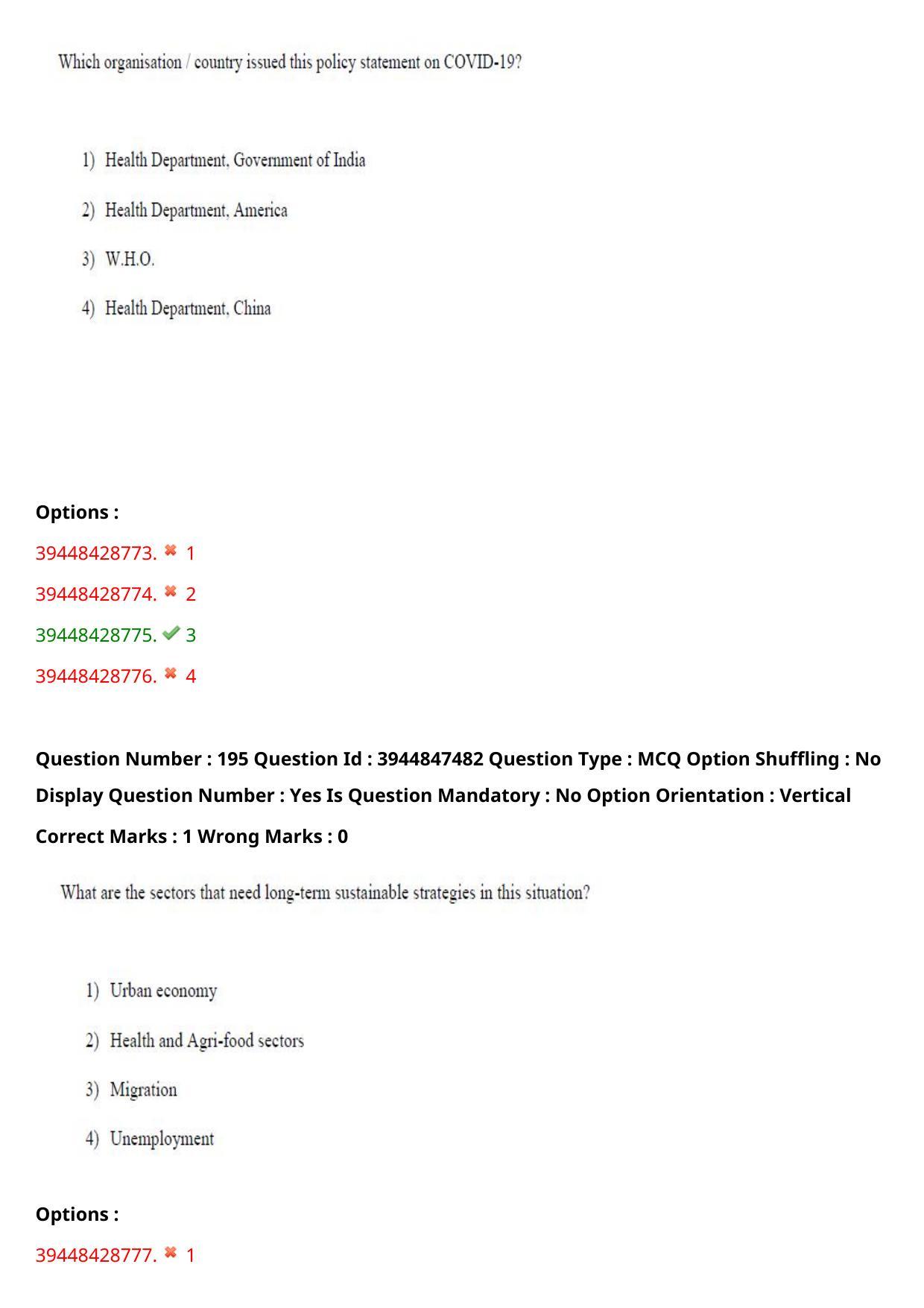 TS ICET 2021 Question Paper 2 - Aug 19, 2021	 - Page 189