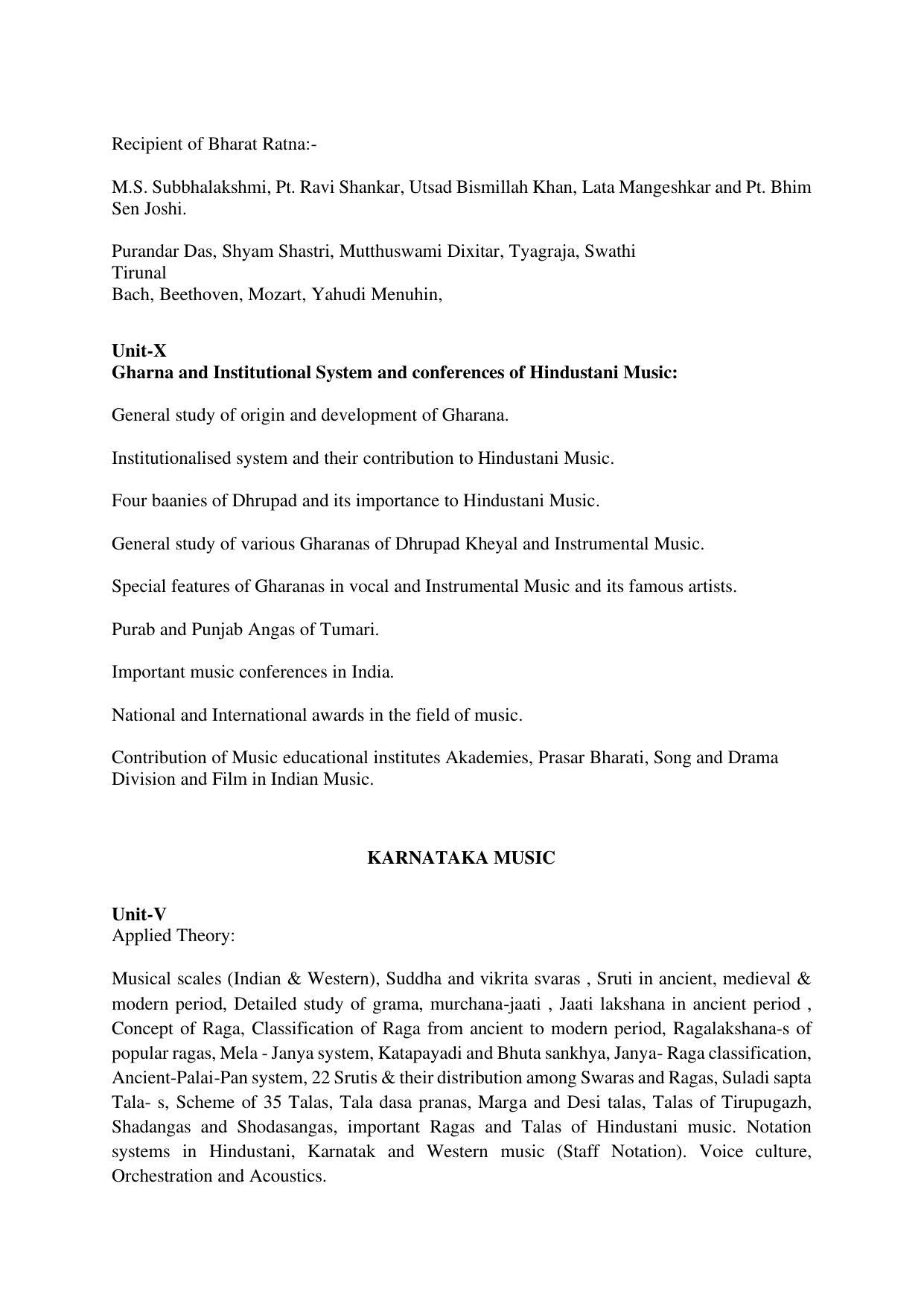 AP RCET Music Syllabus - Page 4