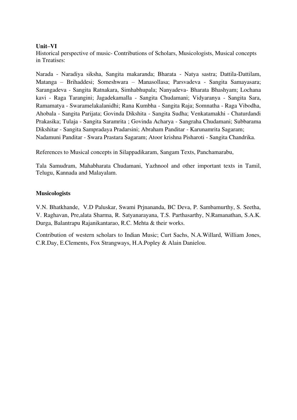 AP RCET Music Syllabus - Page 5