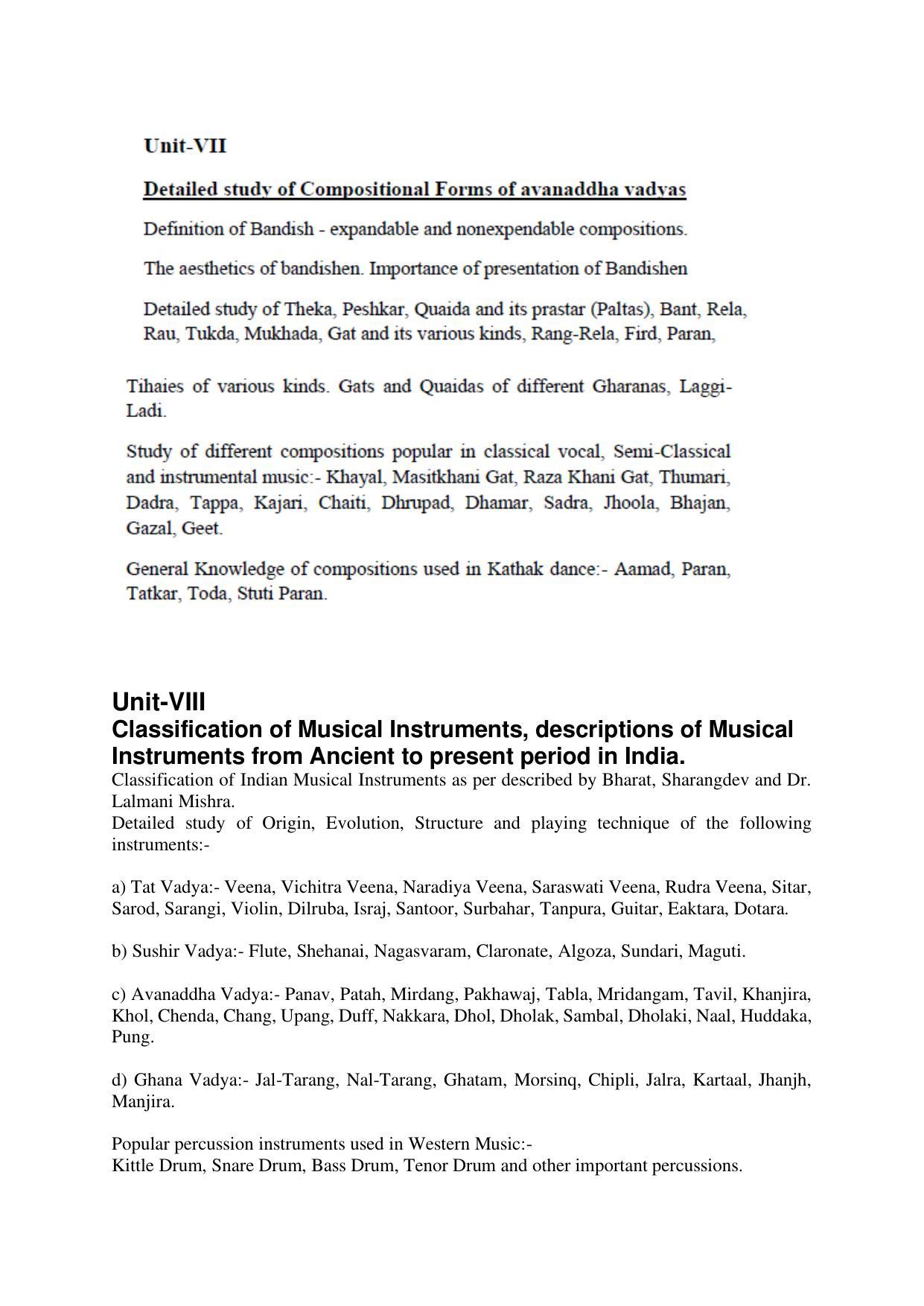 AP RCET Music Syllabus - Page 9