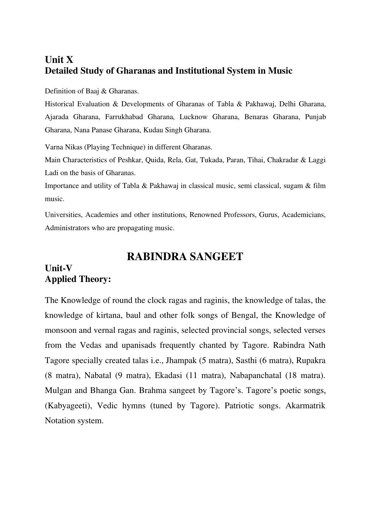 AP RCET Music Syllabus - Page 11