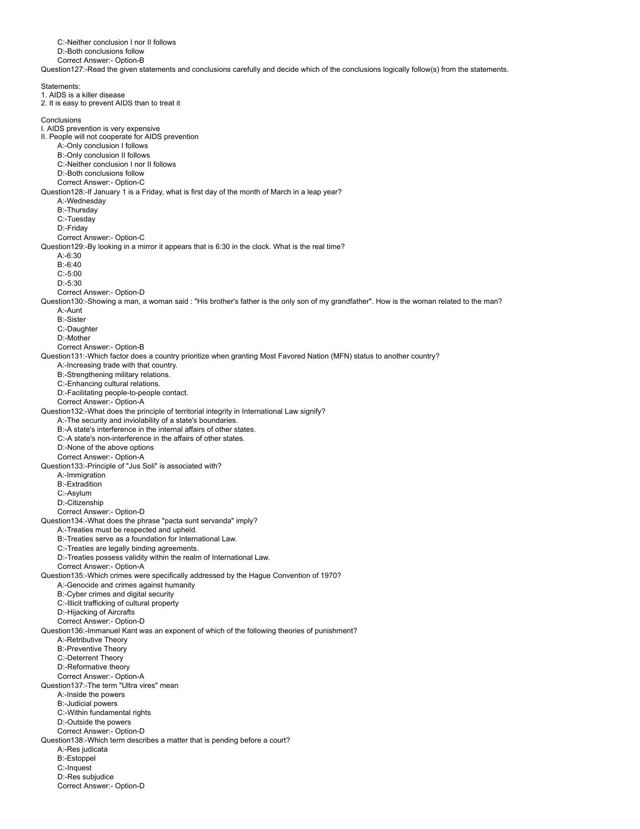 Kerala LLB 3 Year 2023 Question Paper with Answer Key - Page 12