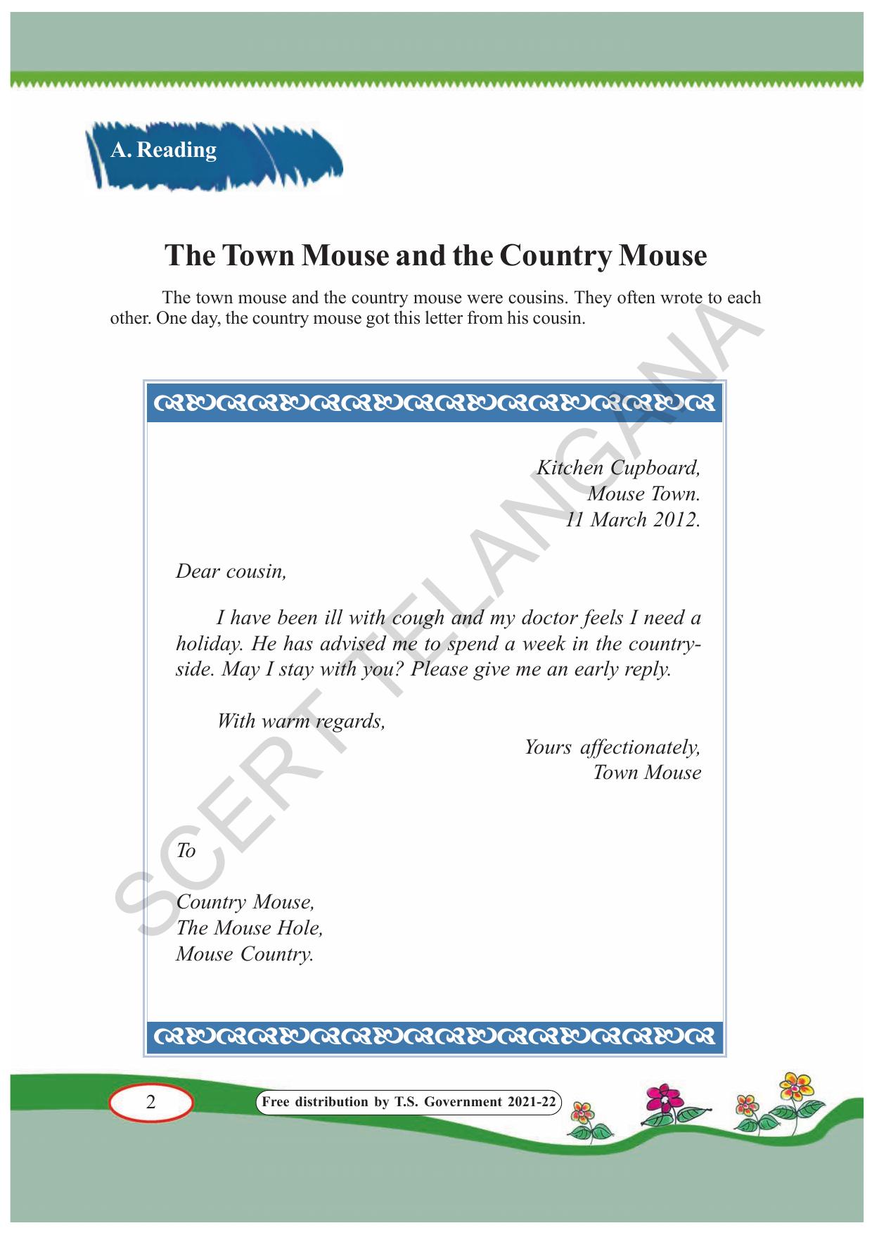 TS SCERT Class 7 English(English Medium) Text Book - Page 12