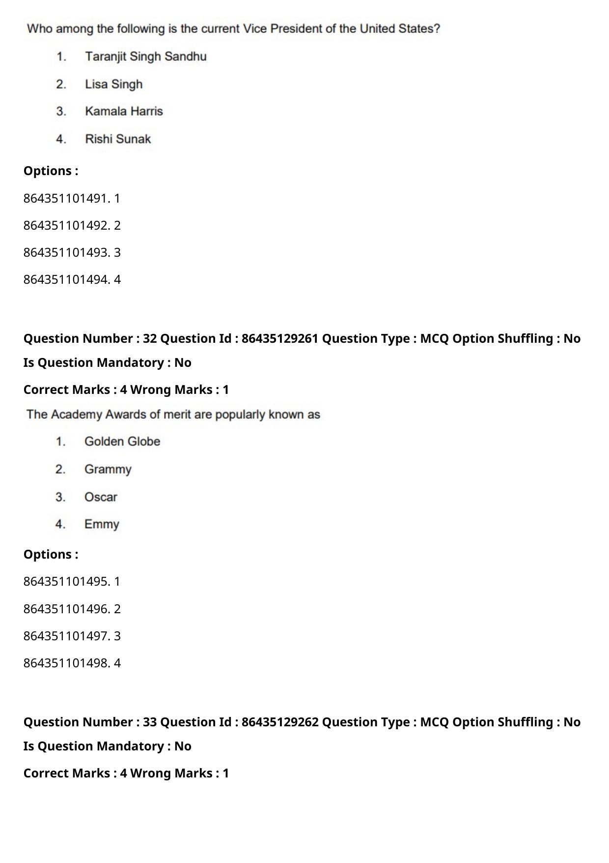 CUET PG 2021 PGQP41 Question Paper - Page 18