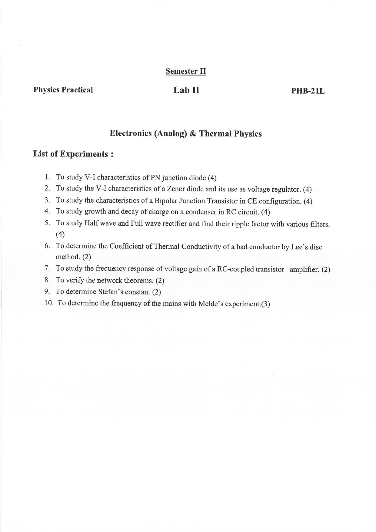 JMI Entrance Exam M25-M.Sc. (Physics) Syllabus - Page 7