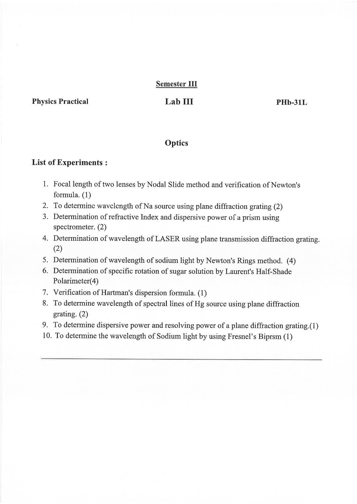 JMI Entrance Exam M25-M.Sc. (Physics) Syllabus - Page 12