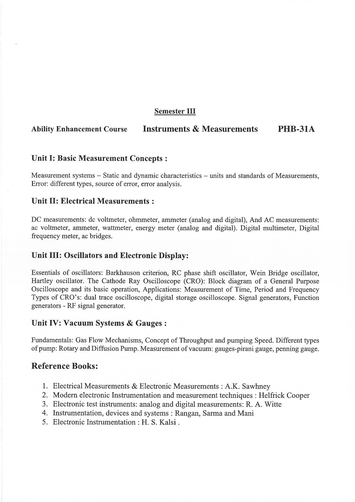 JMI Entrance Exam M25-M.Sc. (Physics) Syllabus - Page 13