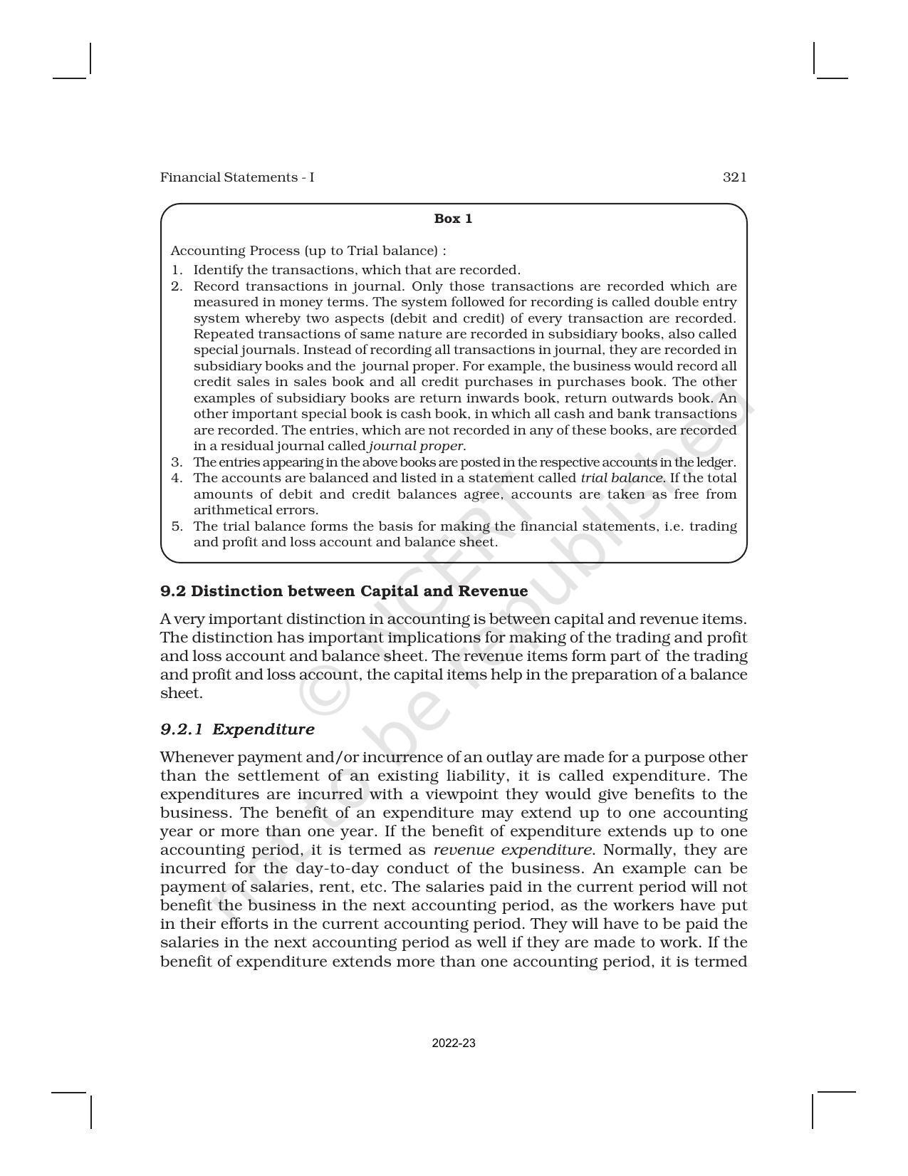 NCERT Book for Class 11 Accountancy (Part-II) Chapter 9 Financial Statements – I - Page 3