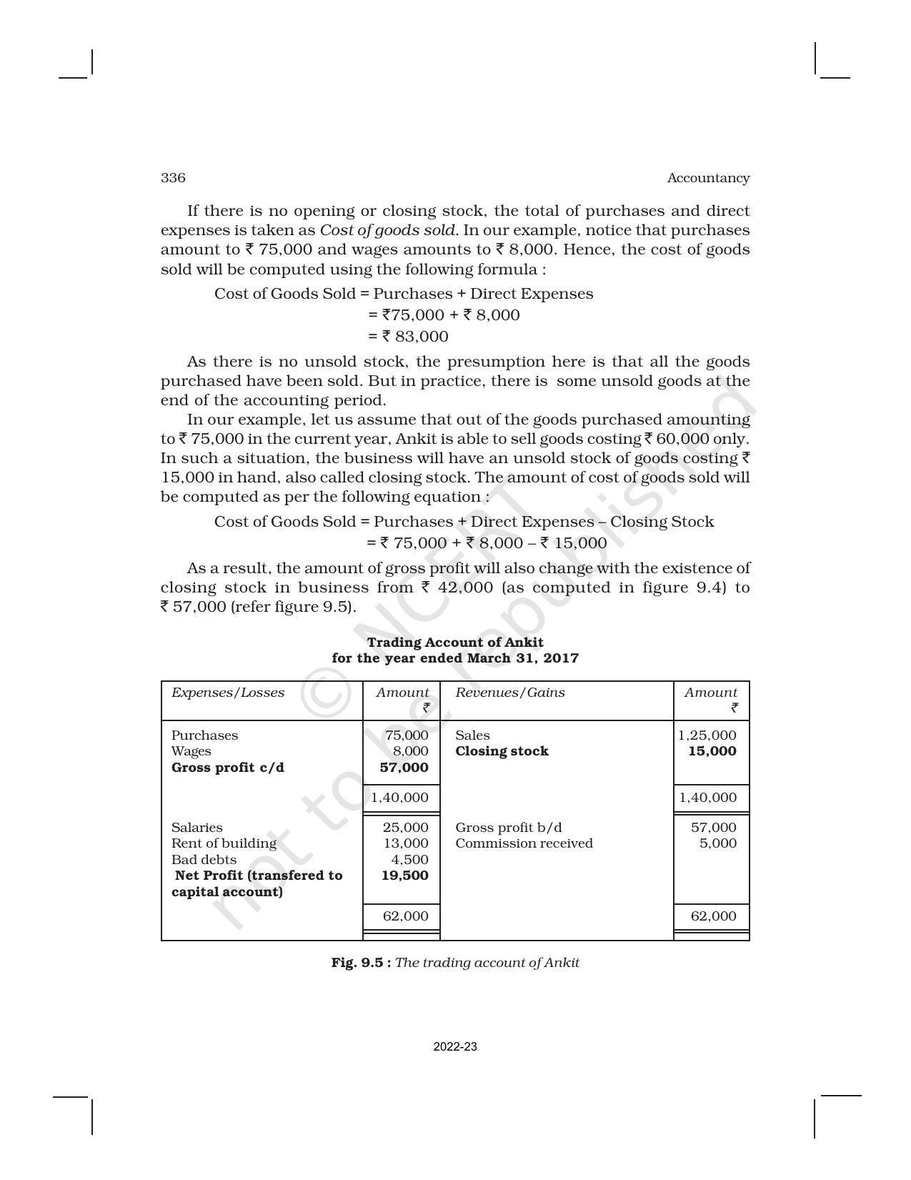 NCERT Book for Class 11 Accountancy (Part-II) Chapter 9 Financial Statements – I - Page 18