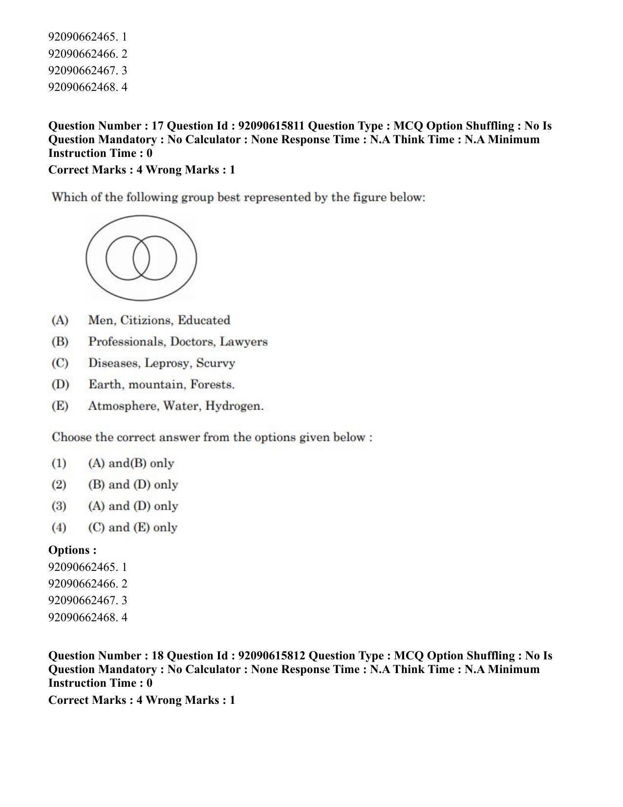 CUET PG 2023: MTQP08 – Nano Science/Nano Technology(Eng) - Shift 3 (12-06-2023) Question Paper - Page 18