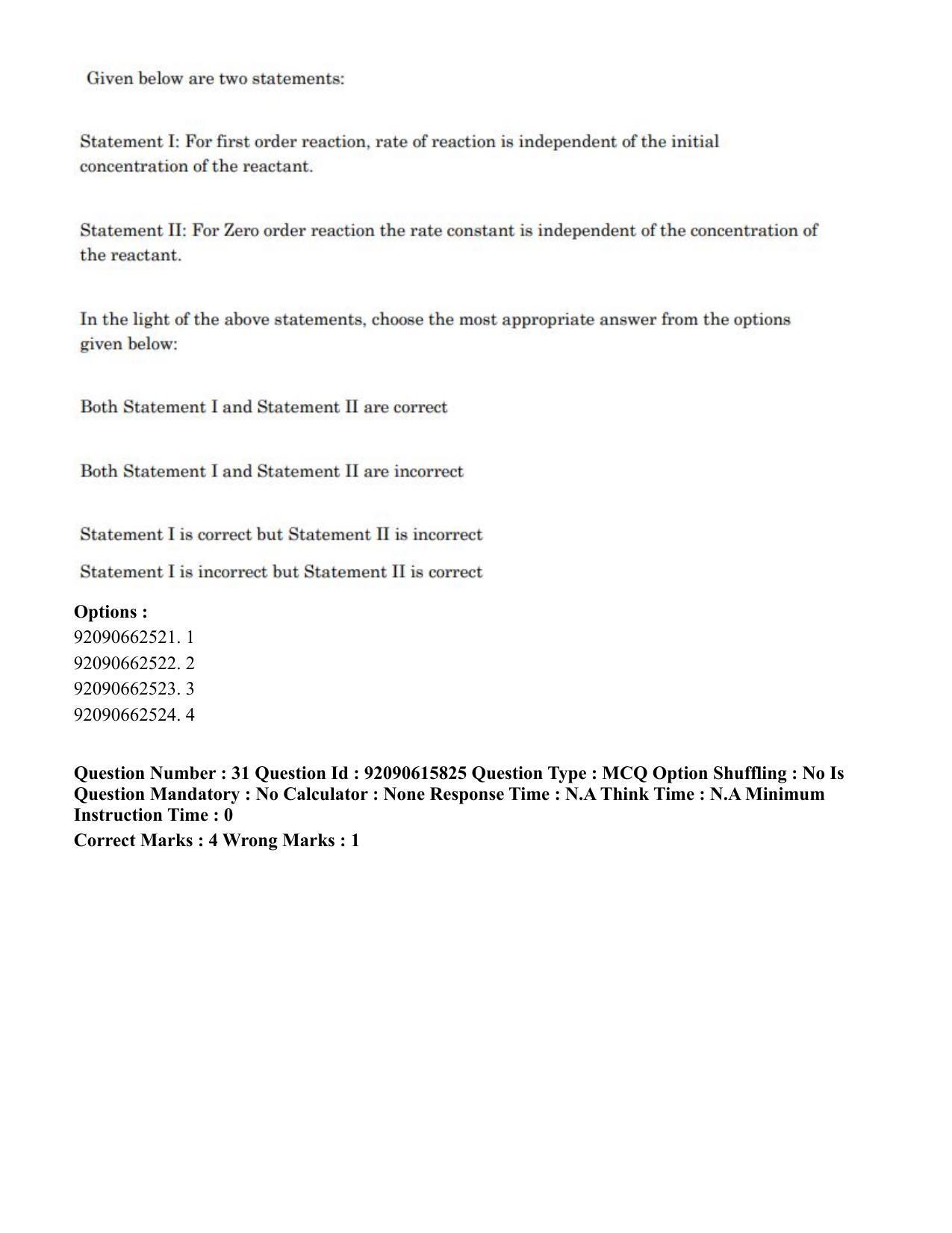 CUET PG 2023: MTQP08 – Nano Science/Nano Technology(Eng) - Shift 3 (12-06-2023) Question Paper - Page 34