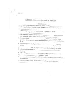 CBSE Worksheets for Class 7 Geography Role Of The Government In Health Assignment 1