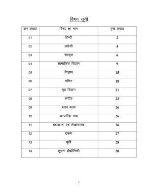 UBSE Class 10 Syllabus
