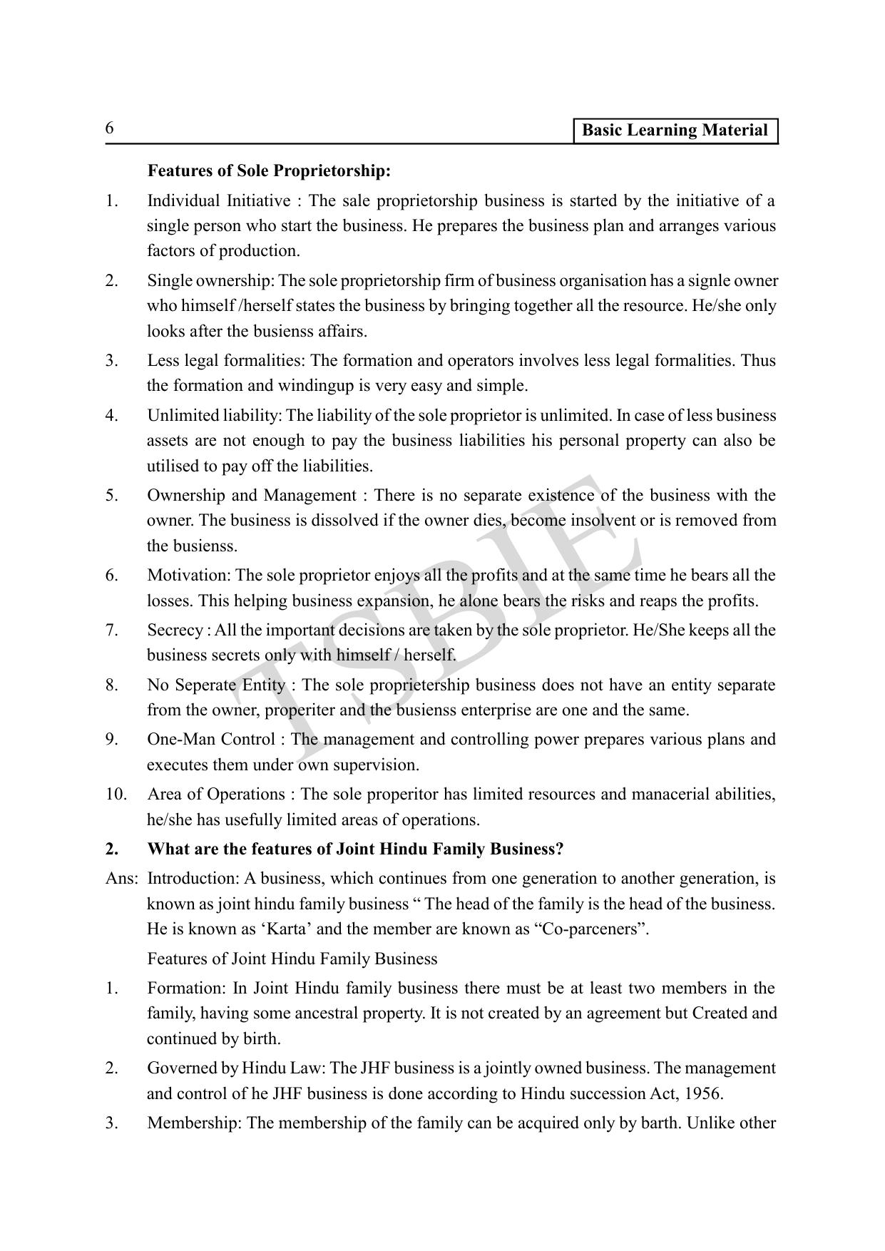 TS SCERT Inter 1st Year Commerce Path 1 (English Medium) Text Book - Page 11