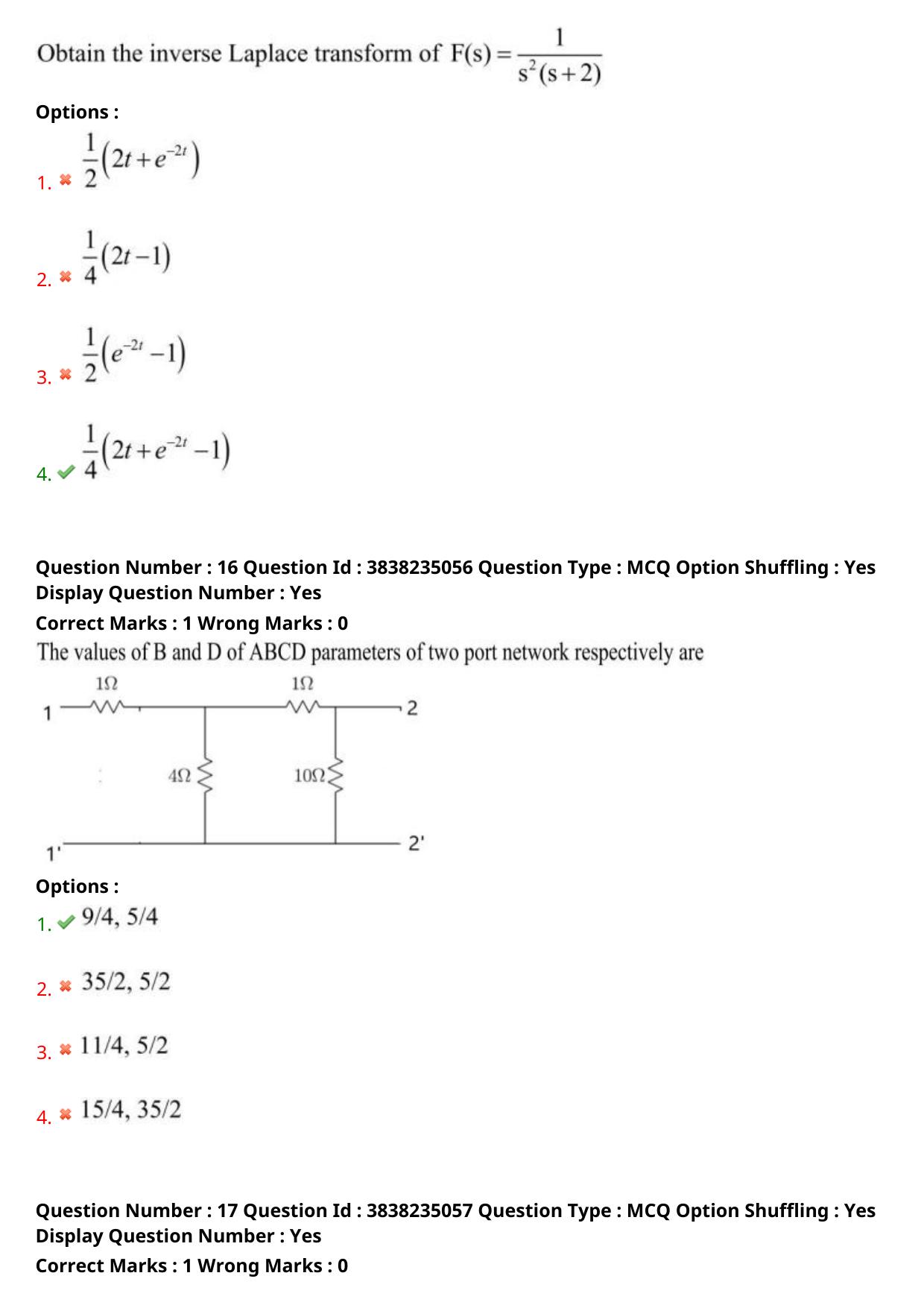 TS PGECET 2024: Electronics & Communication Engineering Question Papers with Answer - Page 9