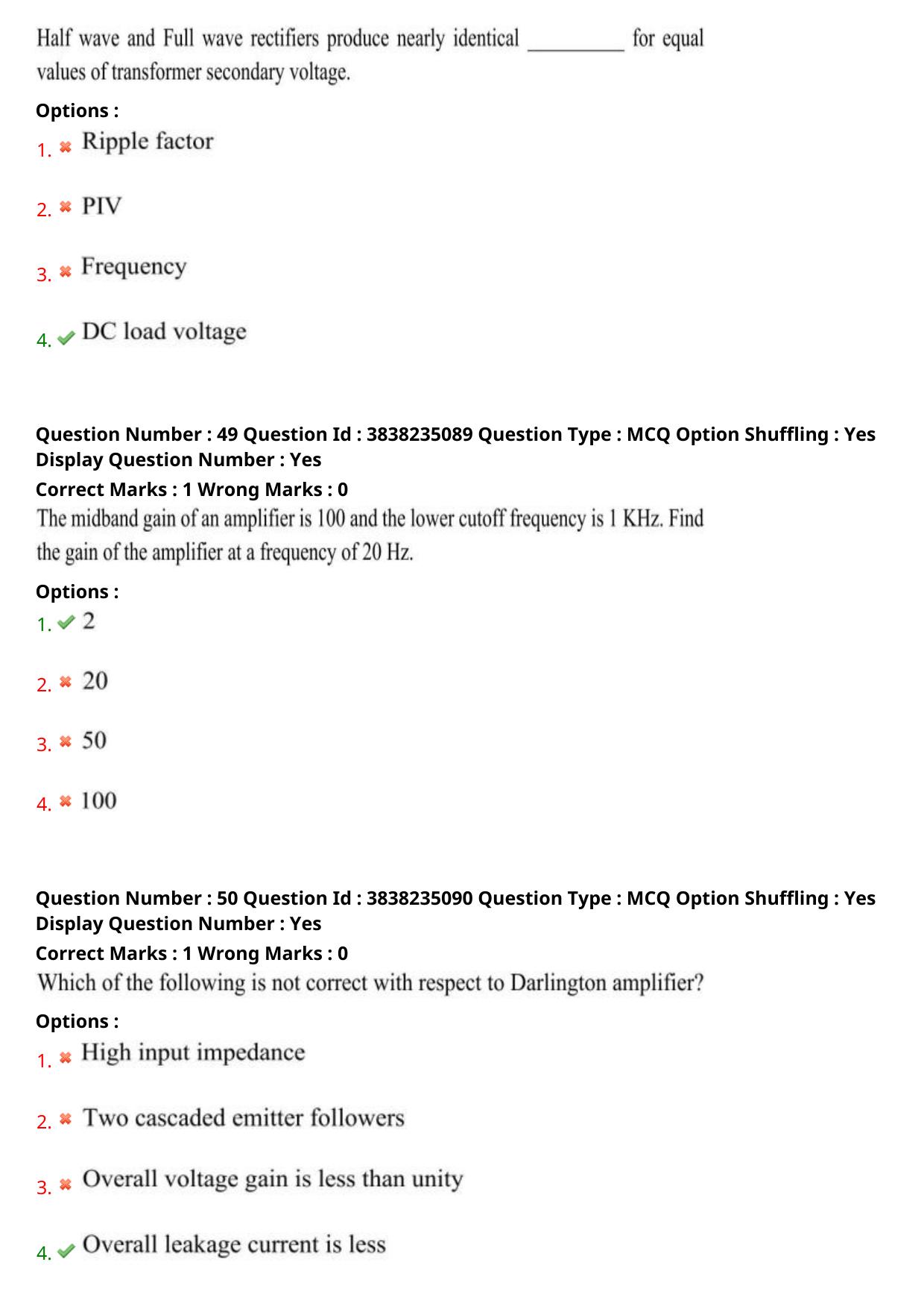 TS PGECET 2024: Electronics & Communication Engineering Question Papers with Answer - Page 22