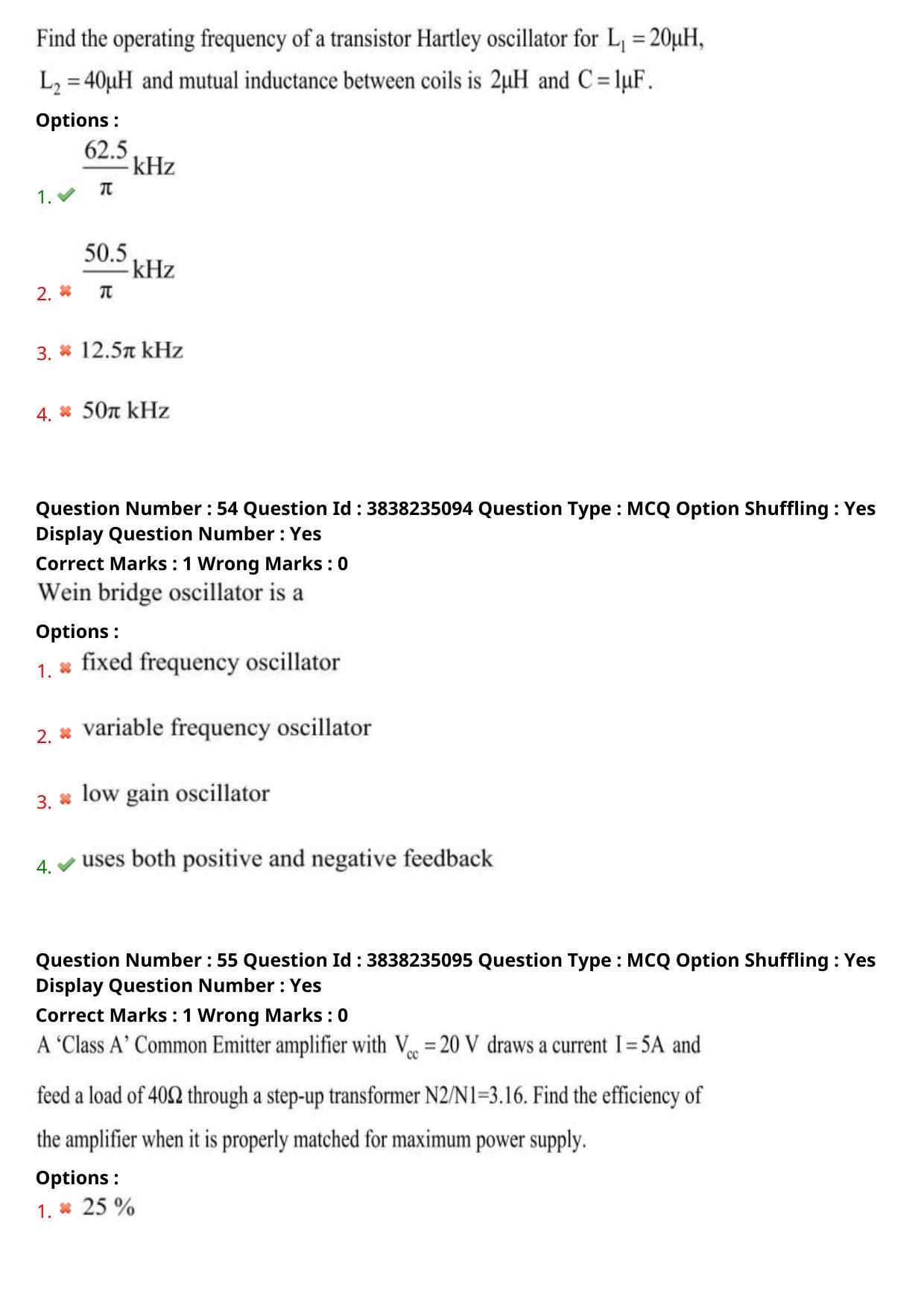 TS PGECET 2024: Electronics & Communication Engineering Question Papers with Answer - Page 24