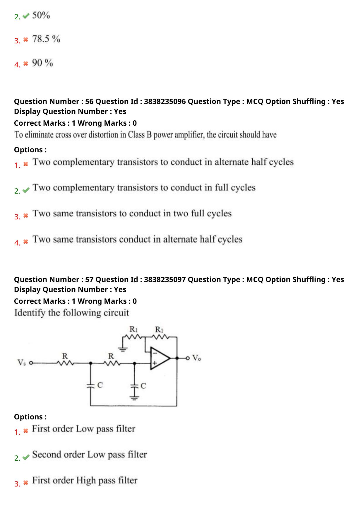 TS PGECET 2024: Electronics & Communication Engineering Question Papers with Answer - Page 25