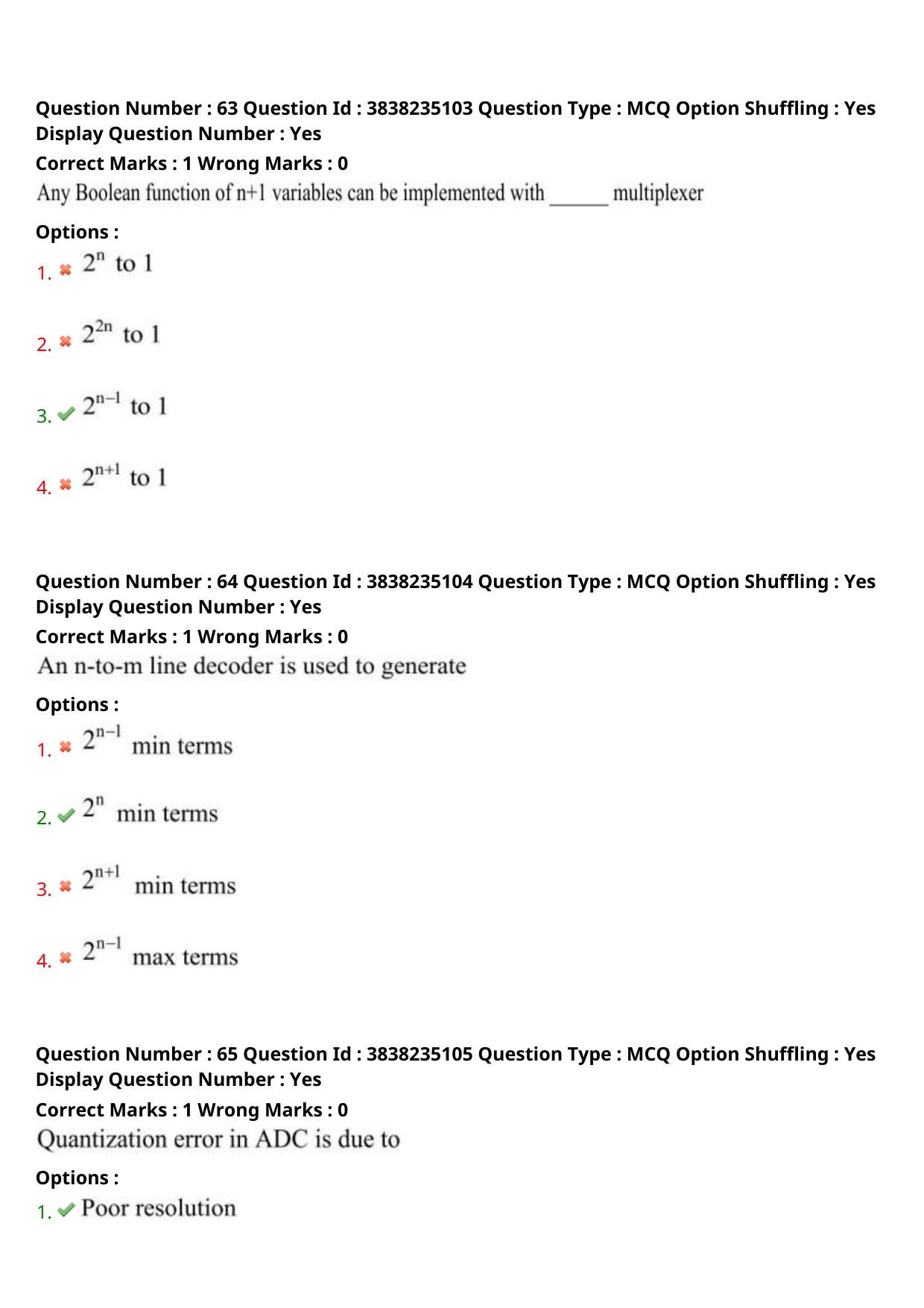 TS PGECET 2024: Electronics & Communication Engineering Question Papers with Answer - Page 28