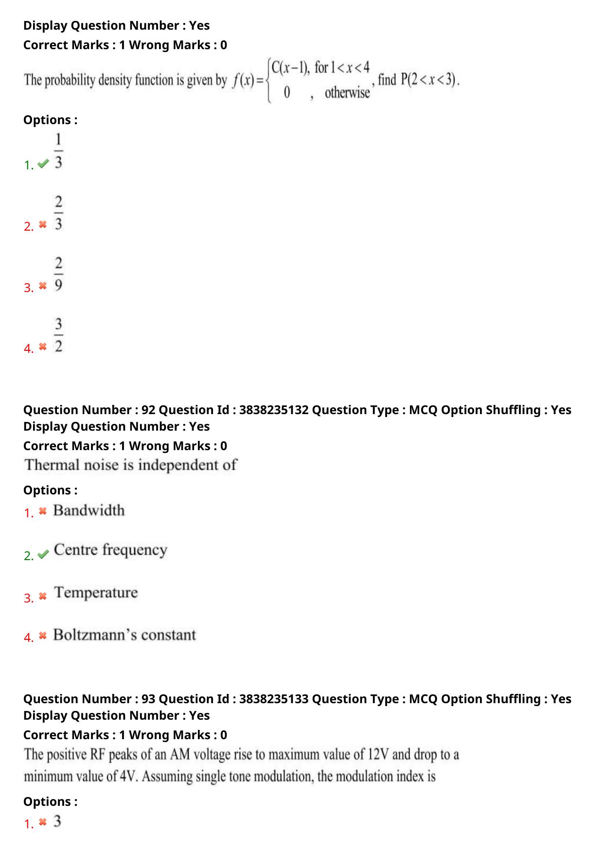 TS PGECET 2024: Electronics & Communication Engineering Question Papers with Answer - Page 39