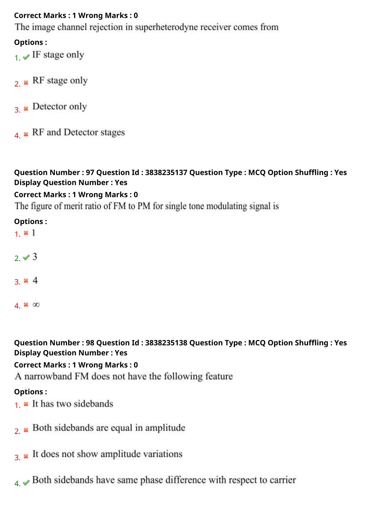 TS PGECET 2024: Electronics & Communication Engineering Question Papers with Answer - Page 41