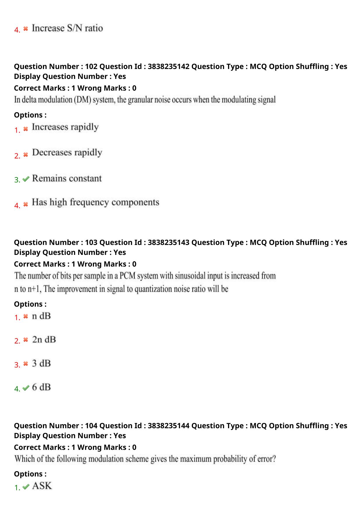 TS PGECET 2024: Electronics & Communication Engineering Question Papers with Answer - Page 43