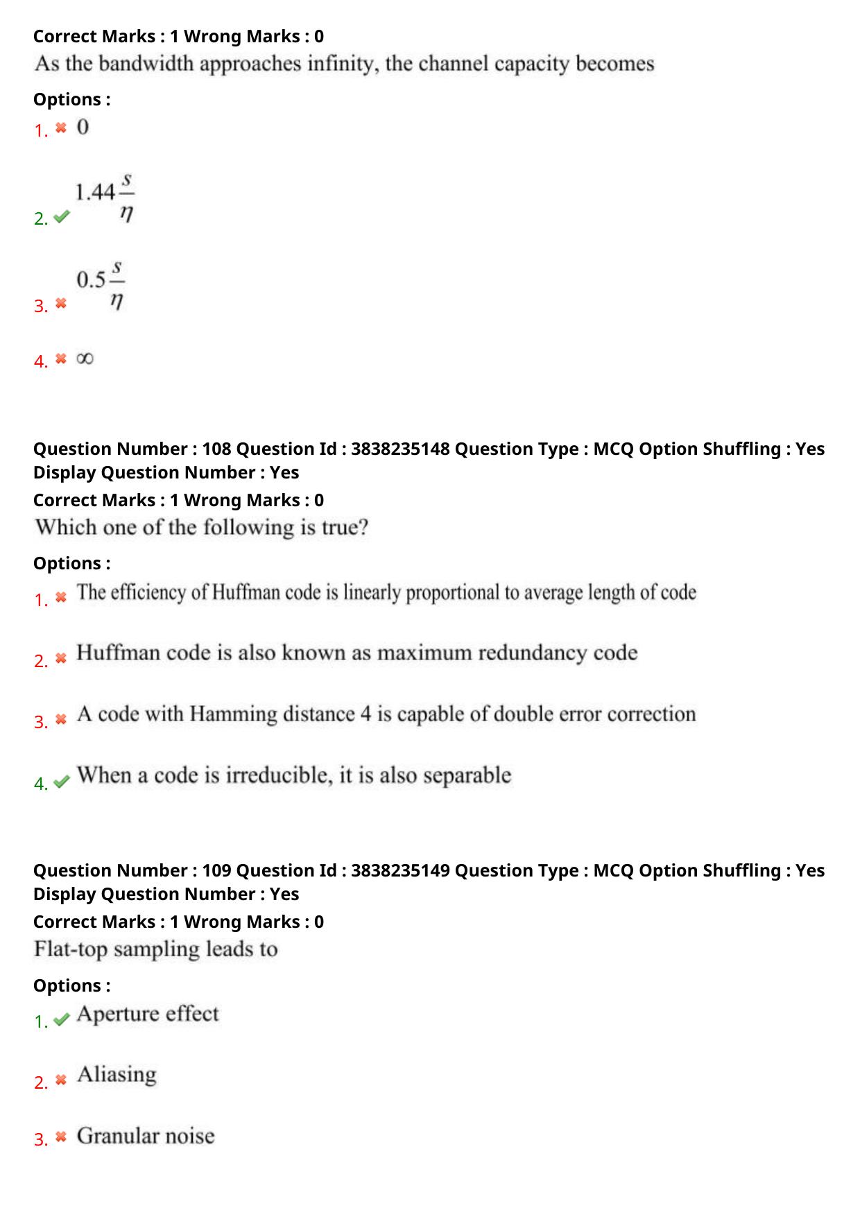 TS PGECET 2024: Electronics & Communication Engineering Question Papers with Answer - Page 45
