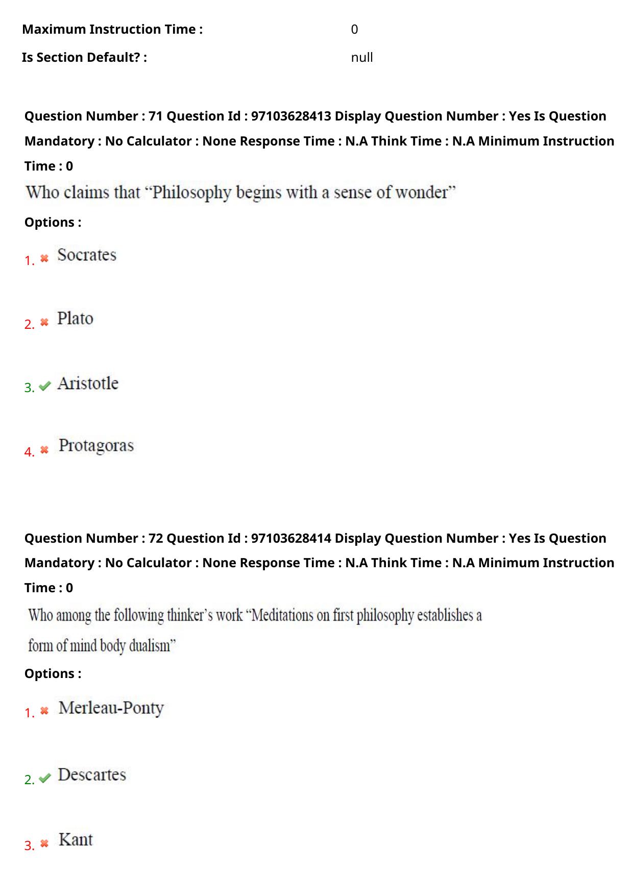 AP RCET 2024 Philosophy Question Paper - Page 46