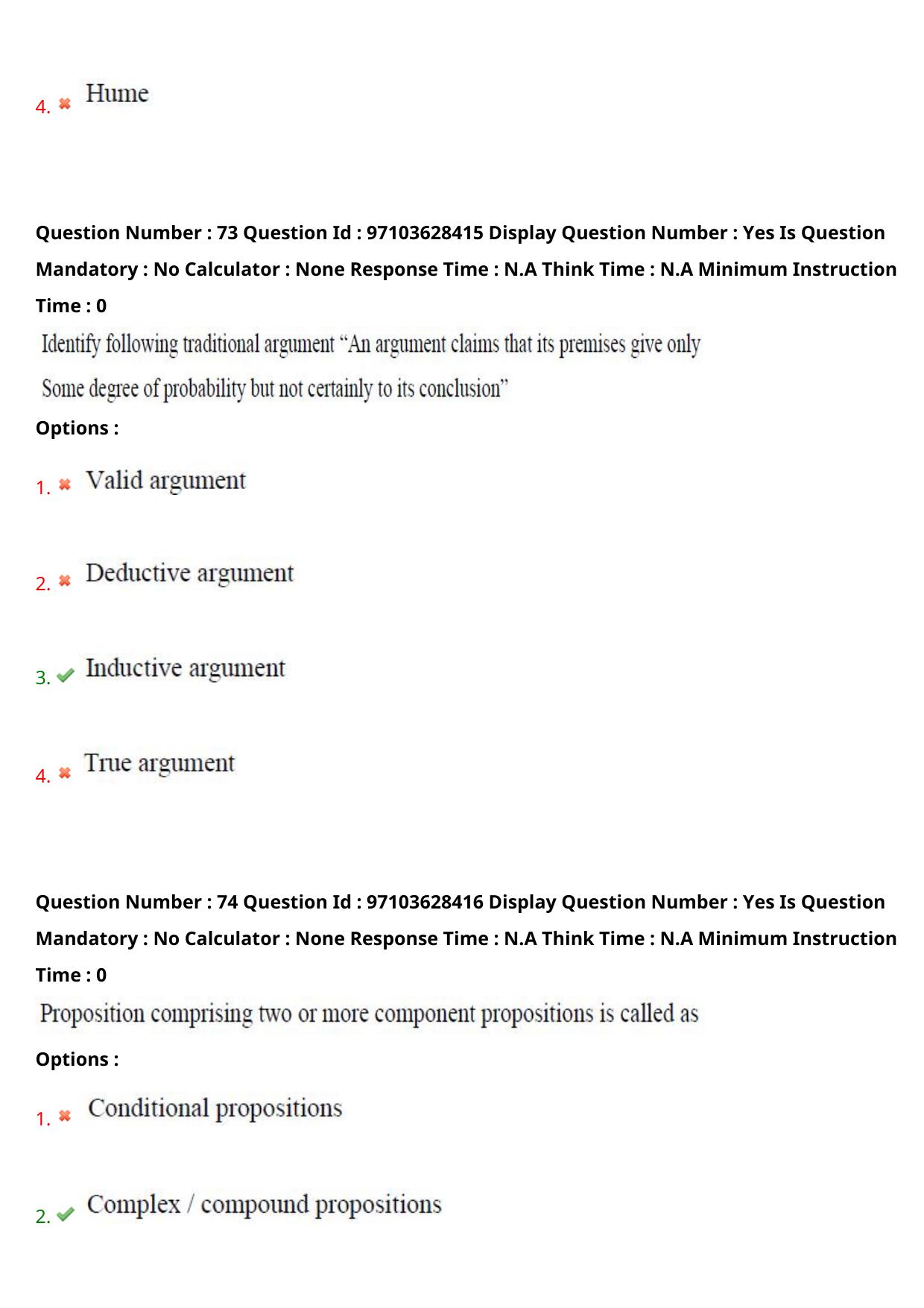 AP RCET 2024 Philosophy Question Paper - Page 47