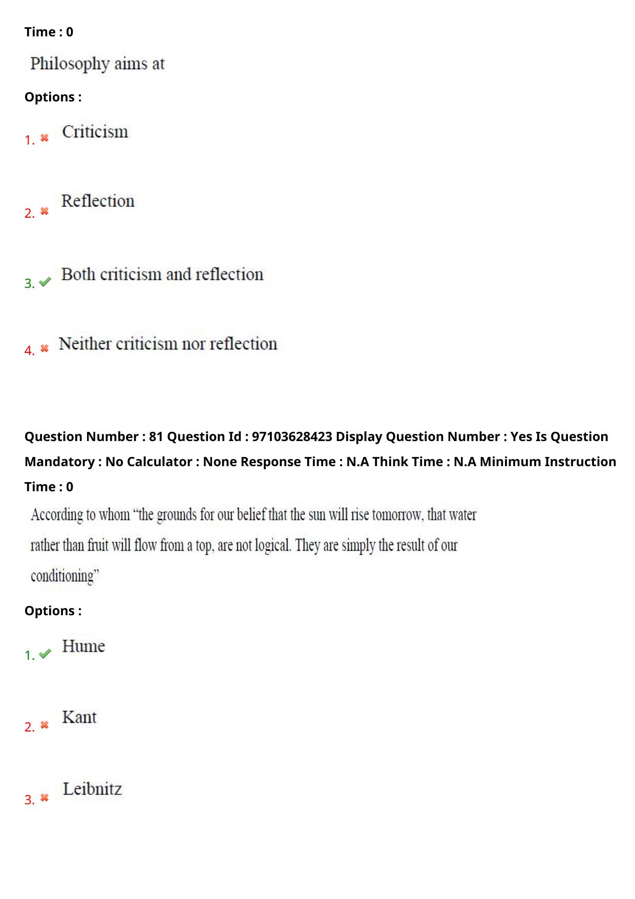 AP RCET 2024 Philosophy Question Paper - Page 51