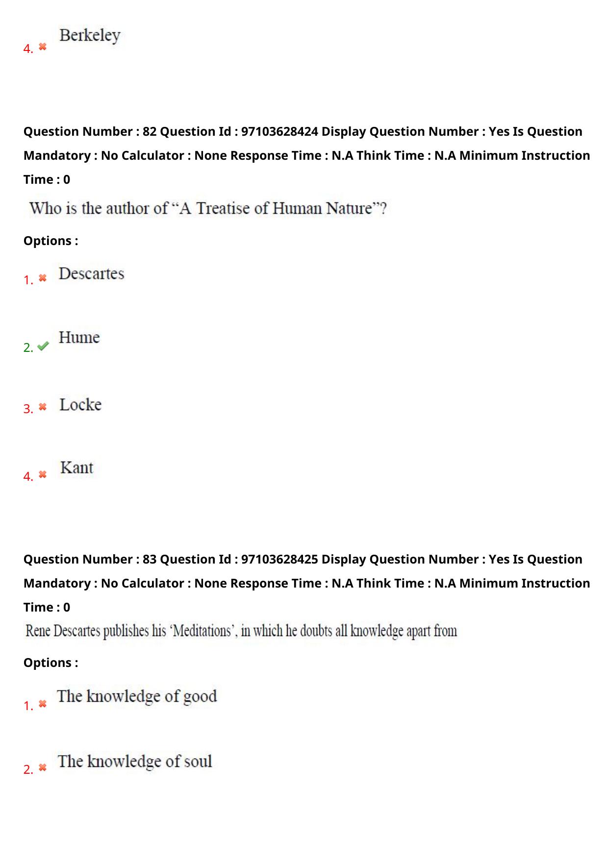 AP RCET 2024 Philosophy Question Paper - Page 52
