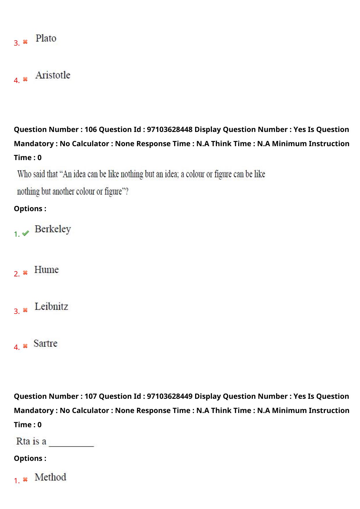 AP RCET 2024 Philosophy Question Paper - Page 65