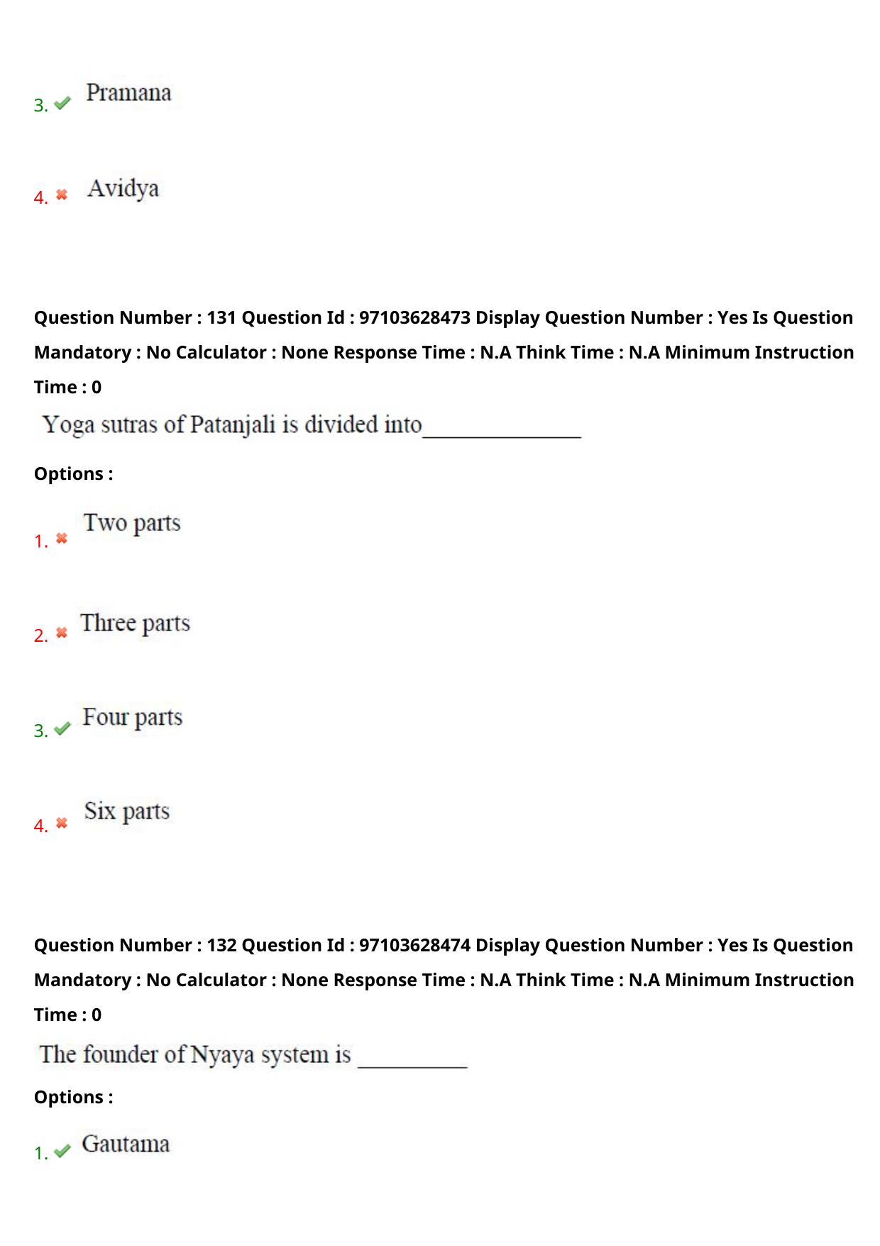 AP RCET 2024 Philosophy Question Paper - Page 78