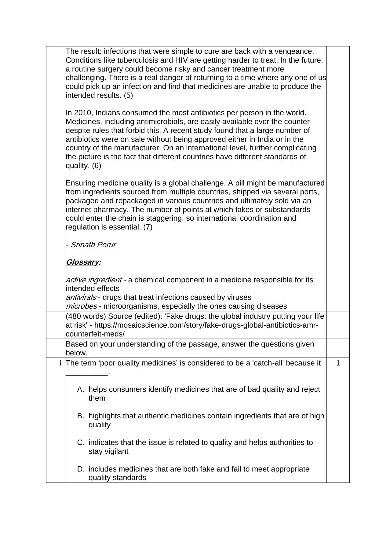 CBSE Class 12 English Core Practice Questions 2022-23 - Page 2