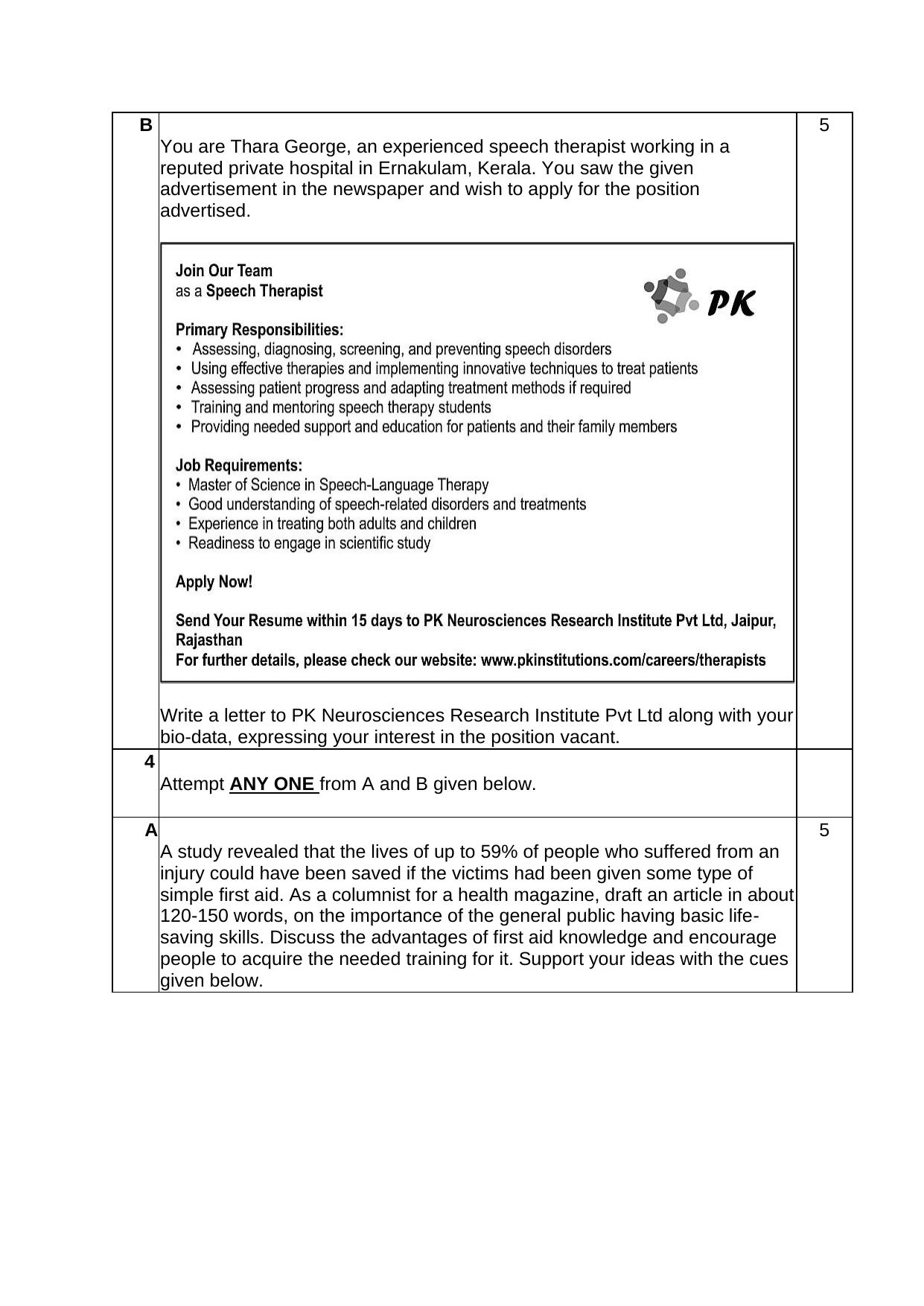 CBSE Class 12 English Core Practice Questions 2022-23 - Page 9