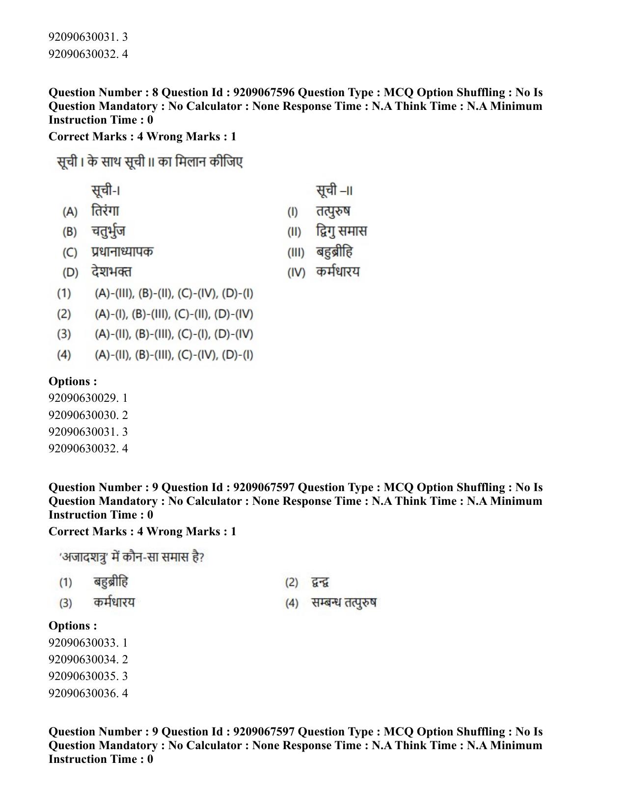 CUET PG 2023: COQP18 – Physical Education (Hindi)-Shift 3 (08-06-2023) Question Paper - Page 11