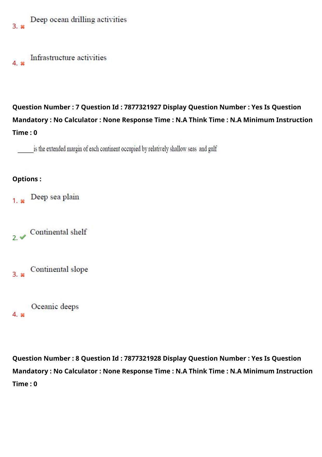AP PGECET 2023 GG - GEO ENGINEERING & GEO INFORMATICS Question Paper with Preliminary Key - Page 6