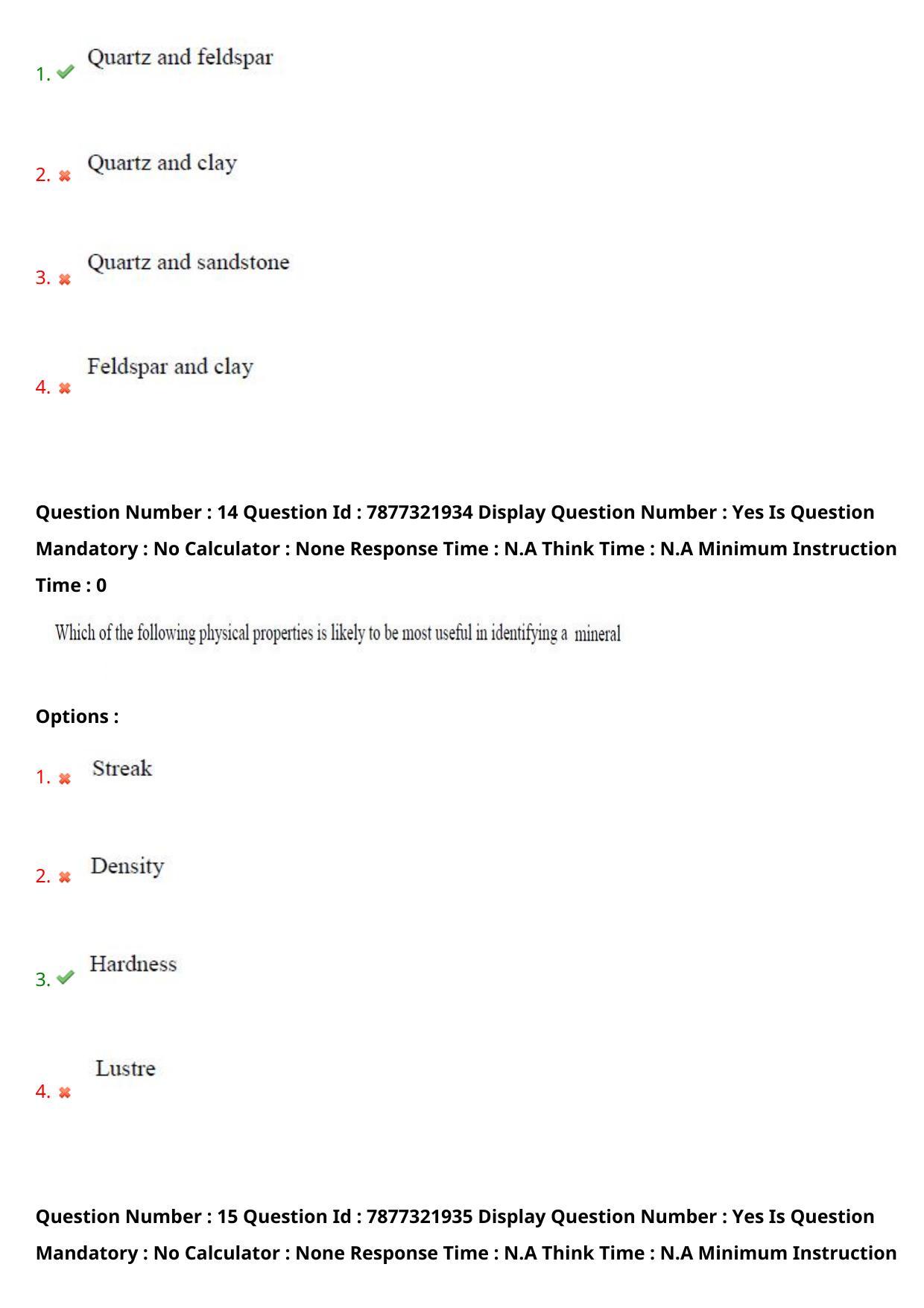 AP PGECET 2023 GG - GEO ENGINEERING & GEO INFORMATICS Question Paper with Preliminary Key - Page 10