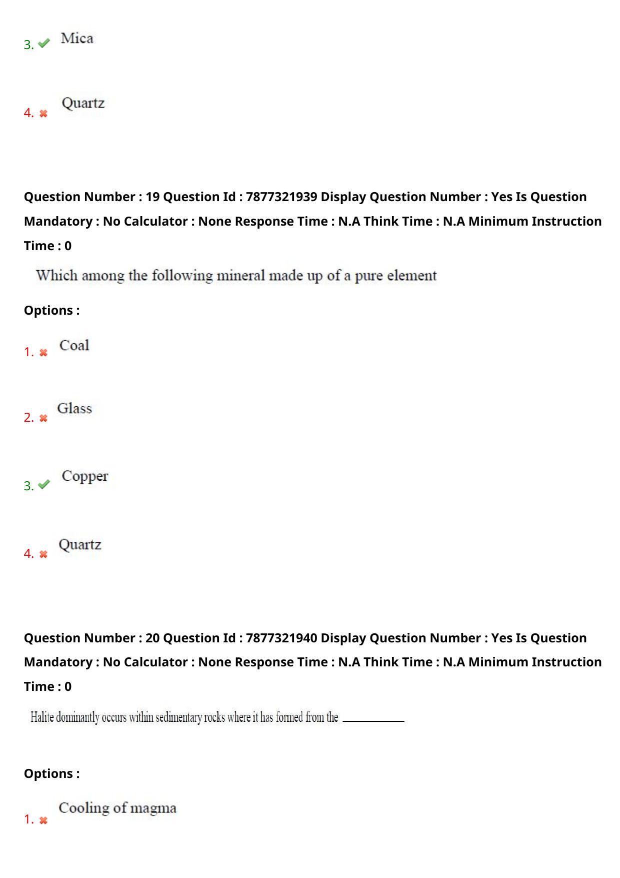 AP PGECET 2023 GG - GEO ENGINEERING & GEO INFORMATICS Question Paper with Preliminary Key - Page 13