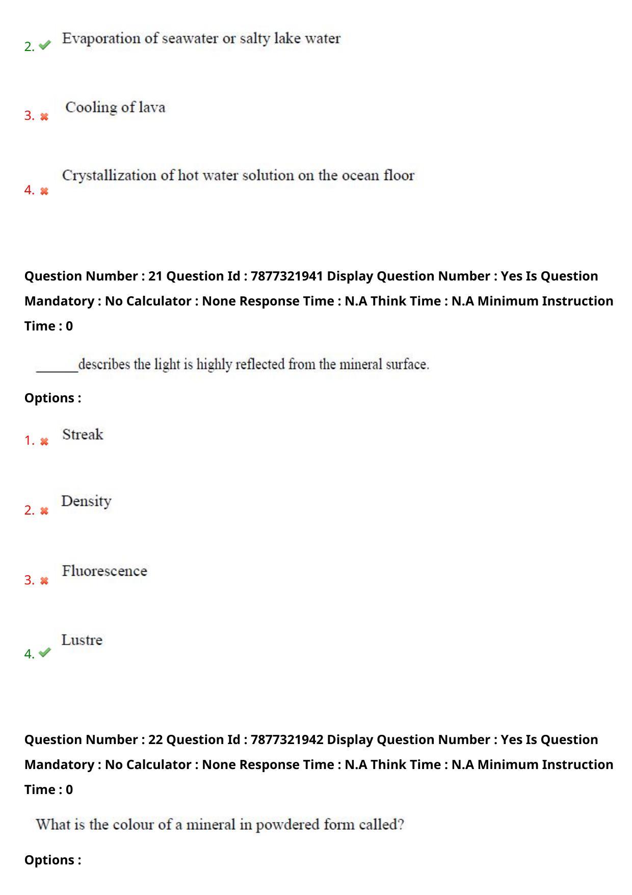 AP PGECET 2023 GG - GEO ENGINEERING & GEO INFORMATICS Question Paper with Preliminary Key - Page 14