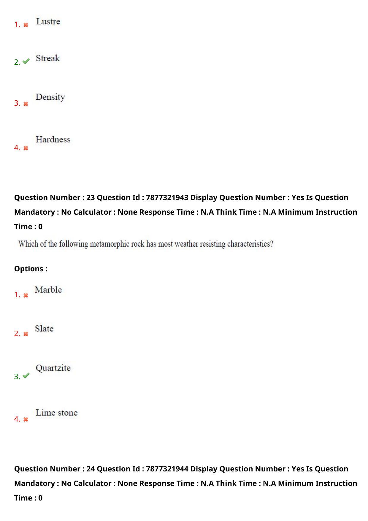 AP PGECET 2023 GG - GEO ENGINEERING & GEO INFORMATICS Question Paper with Preliminary Key - Page 15