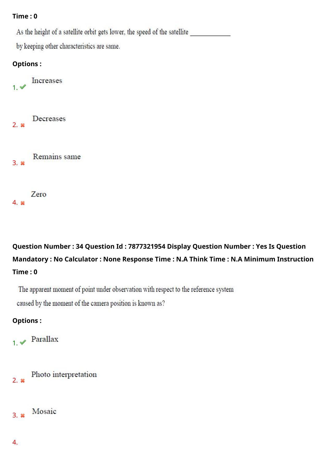 AP PGECET 2023 GG - GEO ENGINEERING & GEO INFORMATICS Question Paper with Preliminary Key - Page 21